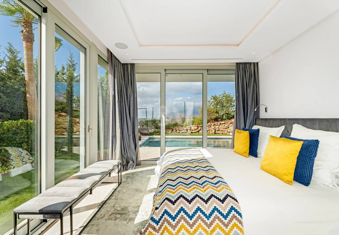 Exclusive Newly Built Villa with Two Pools and Open Coastal Views