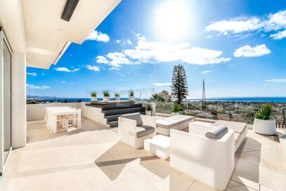 Exclusive Newly Built Villa with Two Pools and Open Coastal Views