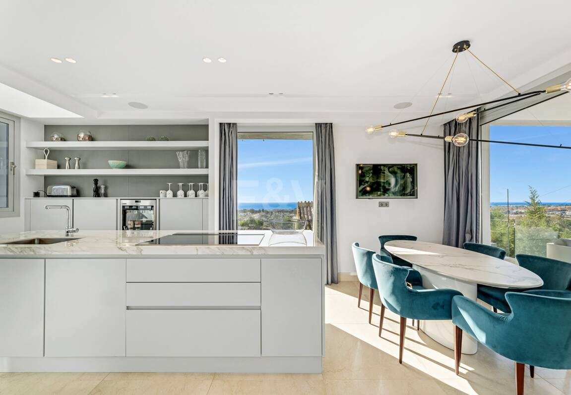 Exclusive Newly Built Villa with Two Pools and Open Coastal Views