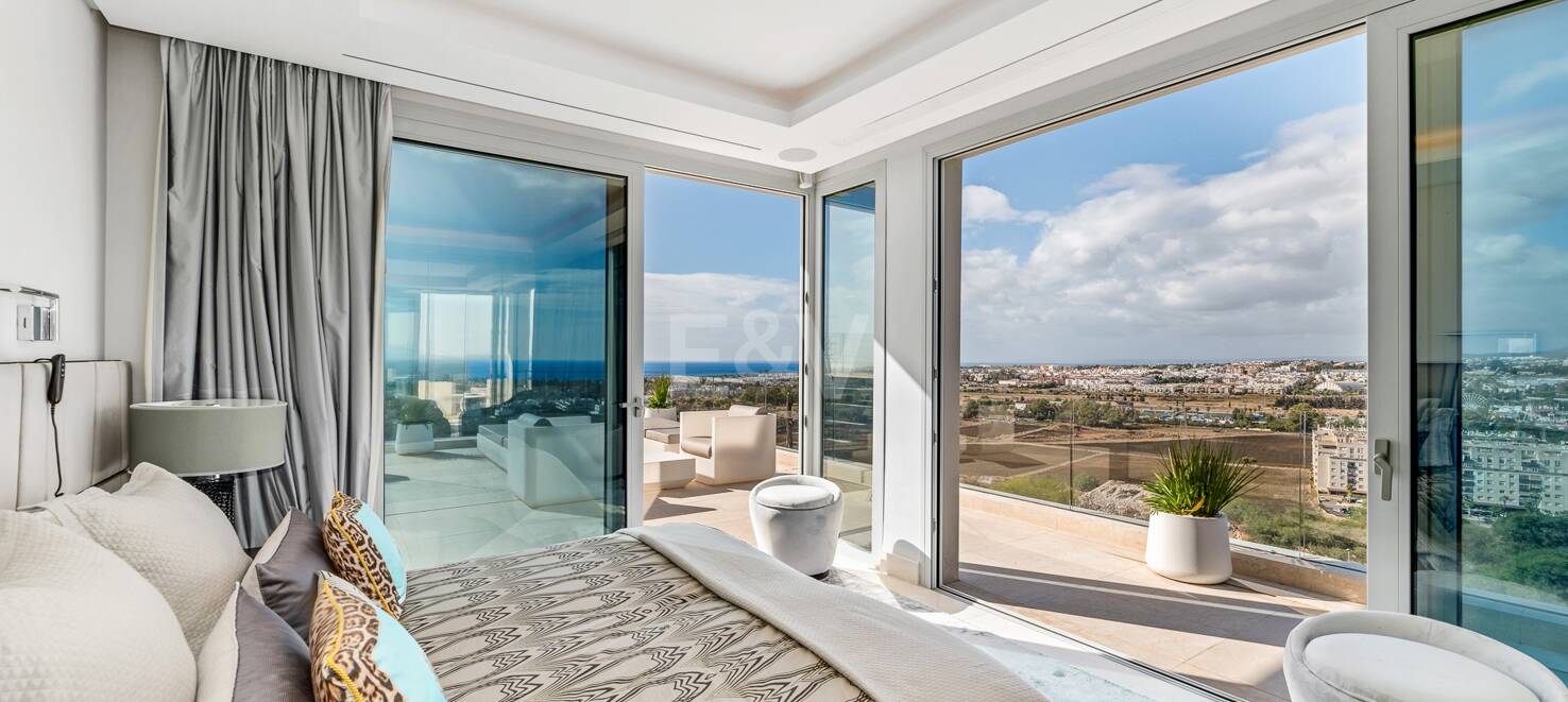 Exclusive Newly Built Villa with Two Pools and Open Coastal Views