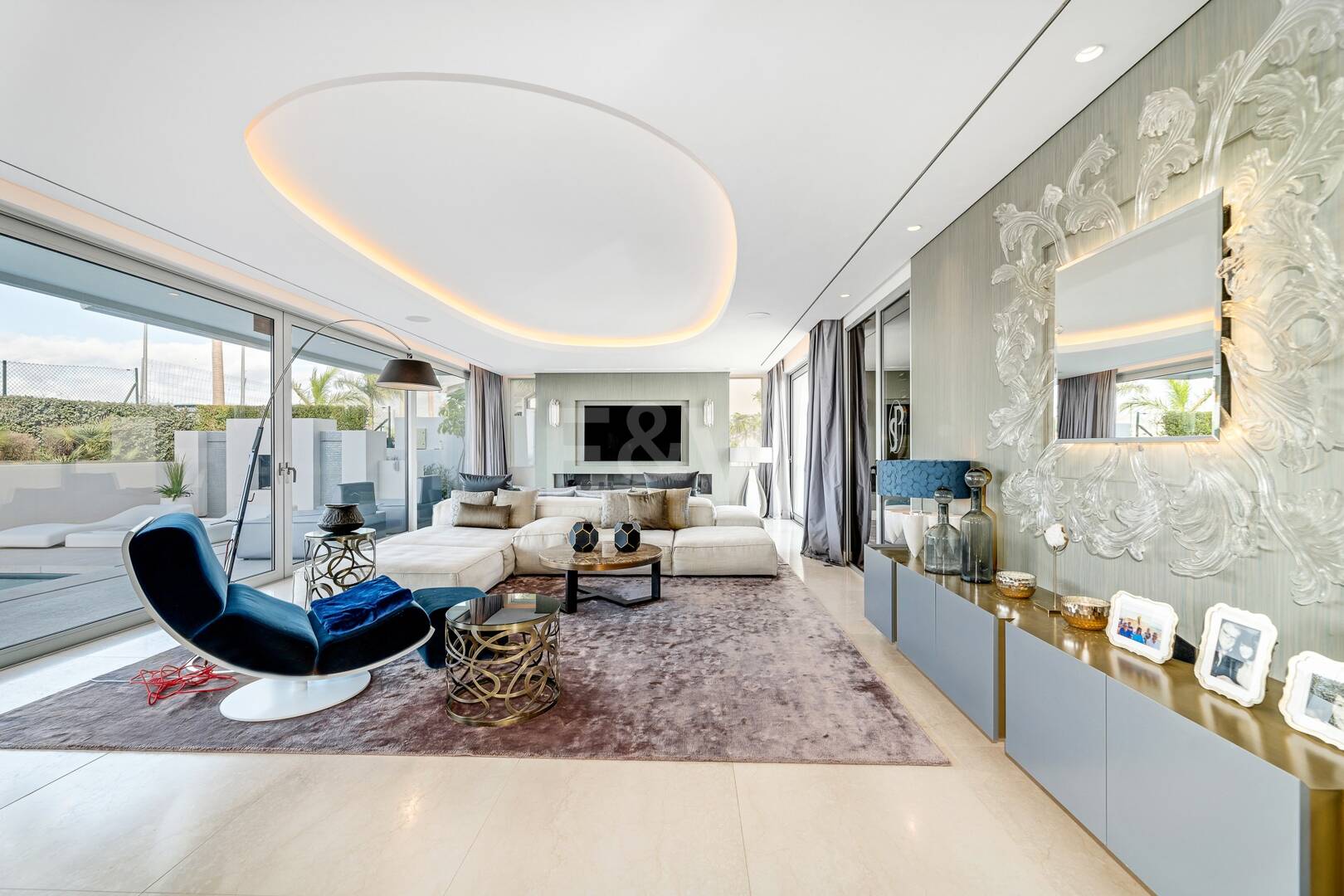 Exclusive Newly Built Villa with Two Pools and Open Coastal Views