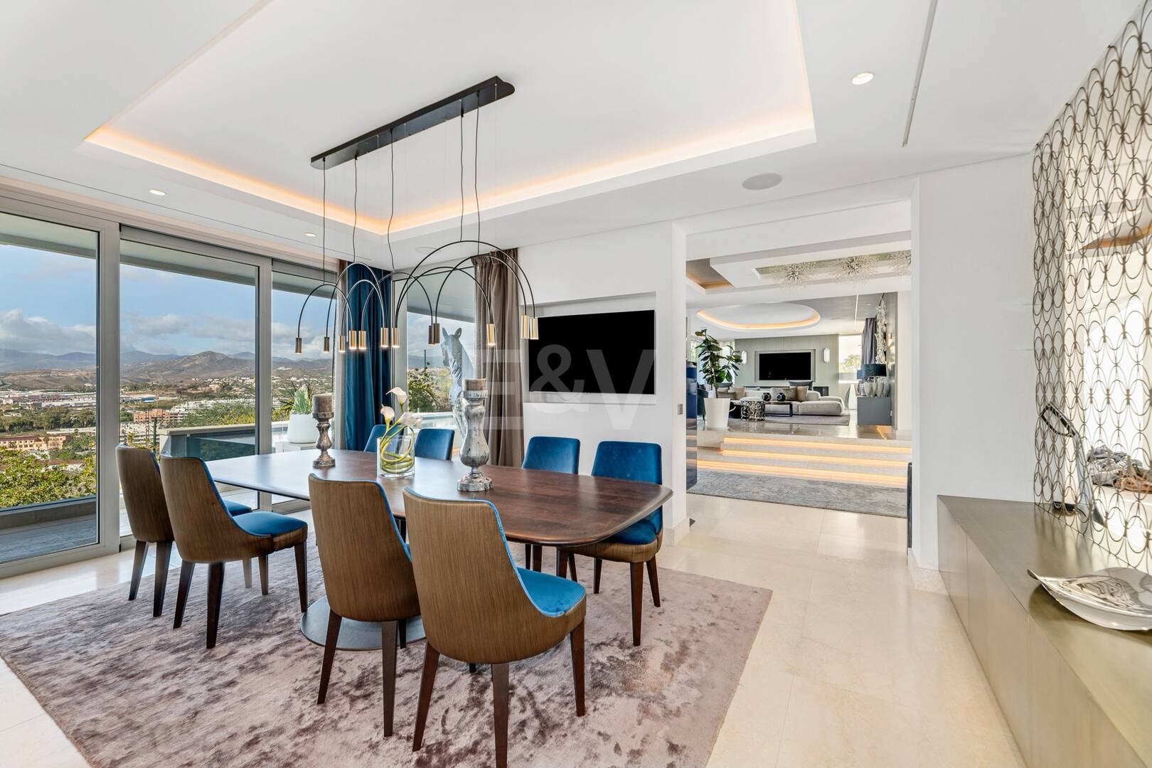 Exclusive Newly Built Villa with Two Pools and Open Coastal Views