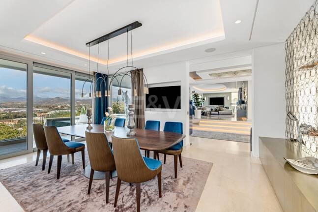 Exclusive Newly Built Villa with Two Pools and Open Coastal Views