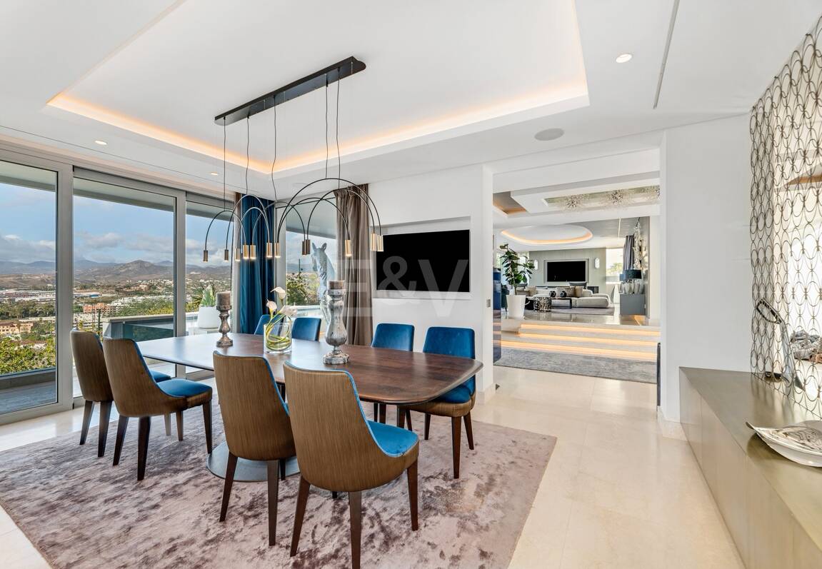 Exclusive Newly Built Villa with Two Pools and Open Coastal Views