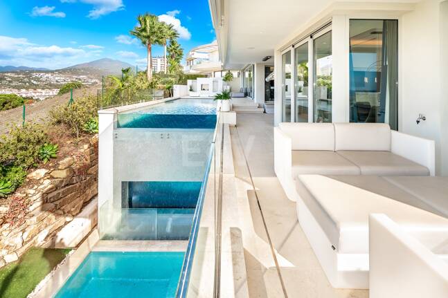 Exclusive Newly Built Villa with Two Pools and Open Coastal Views