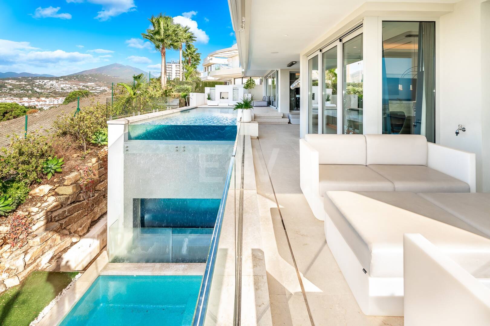 Exclusive Newly Built Villa with Two Pools and Open Coastal Views