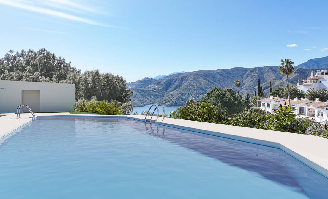 Exklusive 3-Schlafzimmer-Wohnungen mit Blick auf den See und die Berge