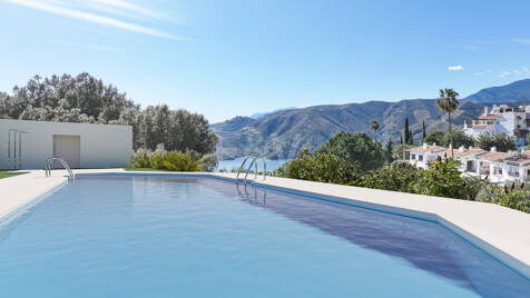 Exklusive 3-Schlafzimmer-Wohnungen mit Blick auf den See und die Berge
