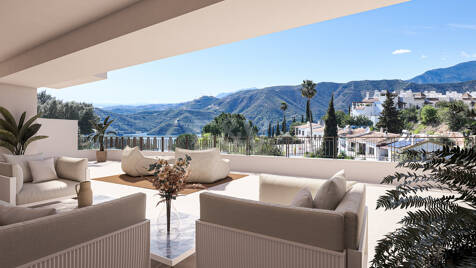 Exklusive 3-Schlafzimmer-Wohnungen mit Blick auf den See und die Berge