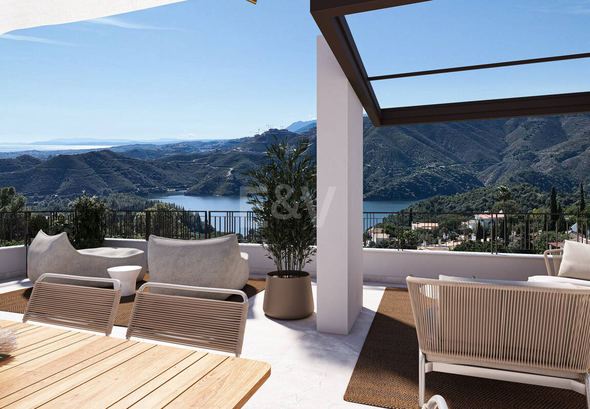 Exklusive 2-Schlafzimmer-Wohnungen mit Blick auf den See und die Berge