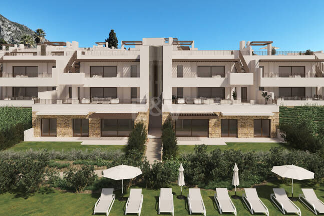 Exklusive 2-Schlafzimmer-Wohnungen mit Blick auf den See und die Berge