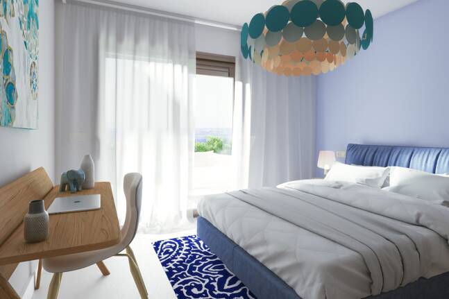 Exklusive 2-Schlafzimmer-Wohnungen mit Blick auf den See und die Berge