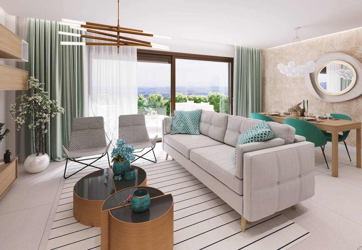 Exklusive 2-Schlafzimmer-Wohnungen mit Blick auf den See und die Berge