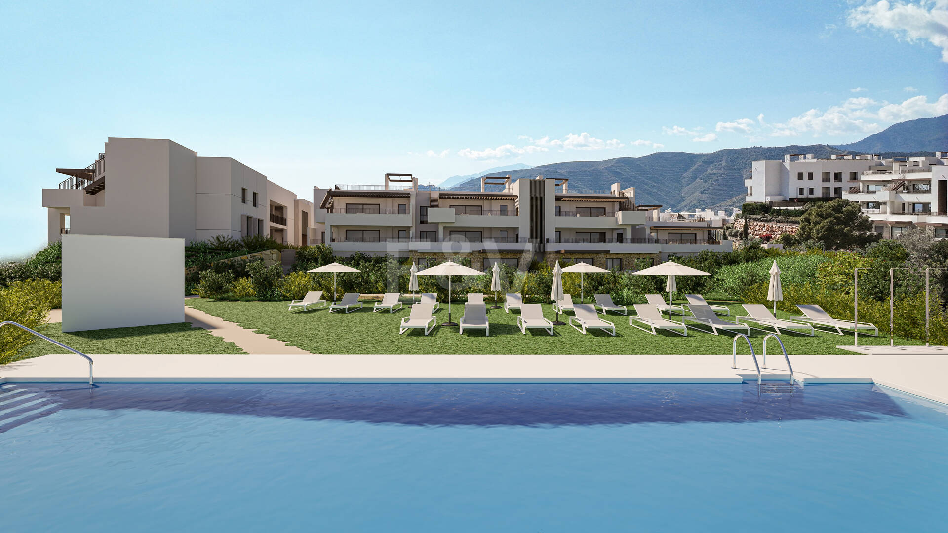 Exklusive 2-Schlafzimmer-Wohnungen mit Blick auf den See und die Berge