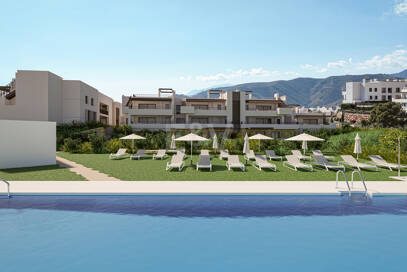 Exklusive 2-Schlafzimmer-Wohnungen mit Blick auf den See und die Berge