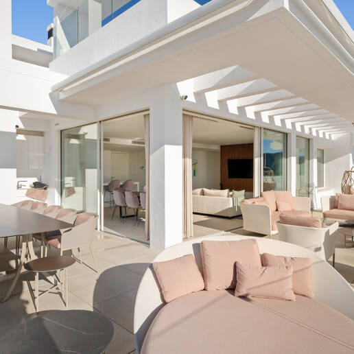 Bedövning Palo Alto Duplex Penthouse med solarium och privat pool