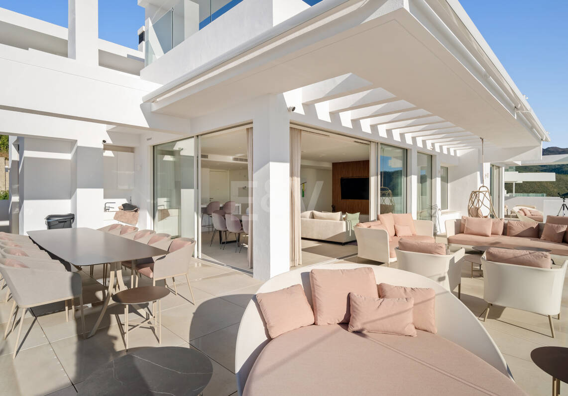 Bedövning Palo Alto Duplex Penthouse med solarium och privat pool