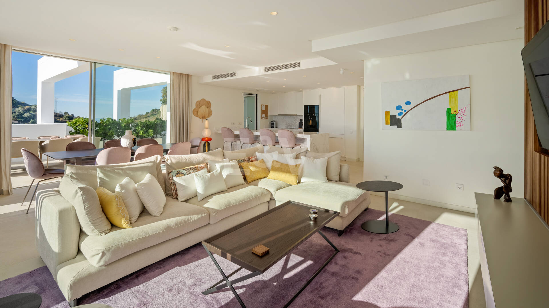 Atemberaubendes Duplex-Penthouse in Palo Alto mit Wintergarten und privatem Pool