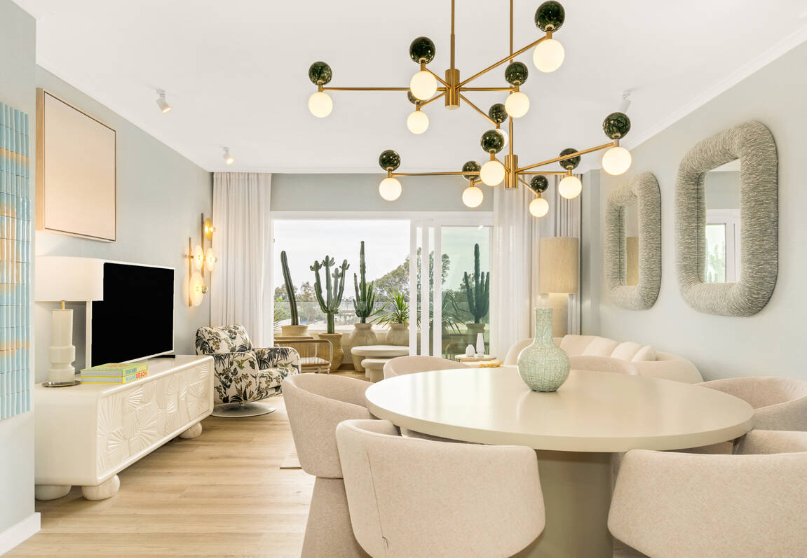 Südorientierte Wohnung mit Meerblick nahe Puerto Banús