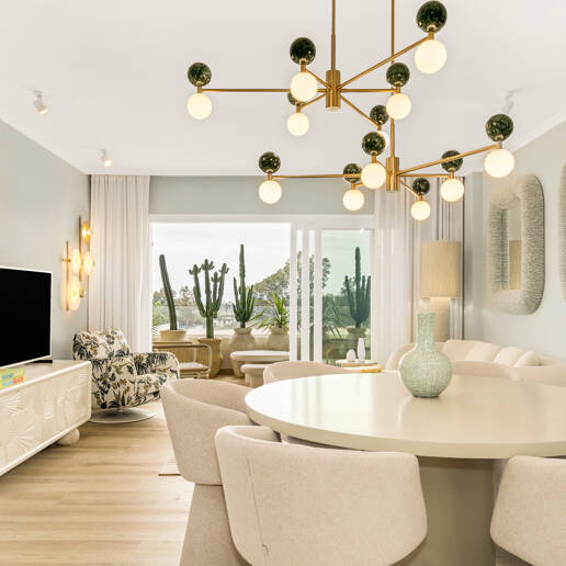 Südorientierte Wohnung mit Meerblick nahe Puerto Banús