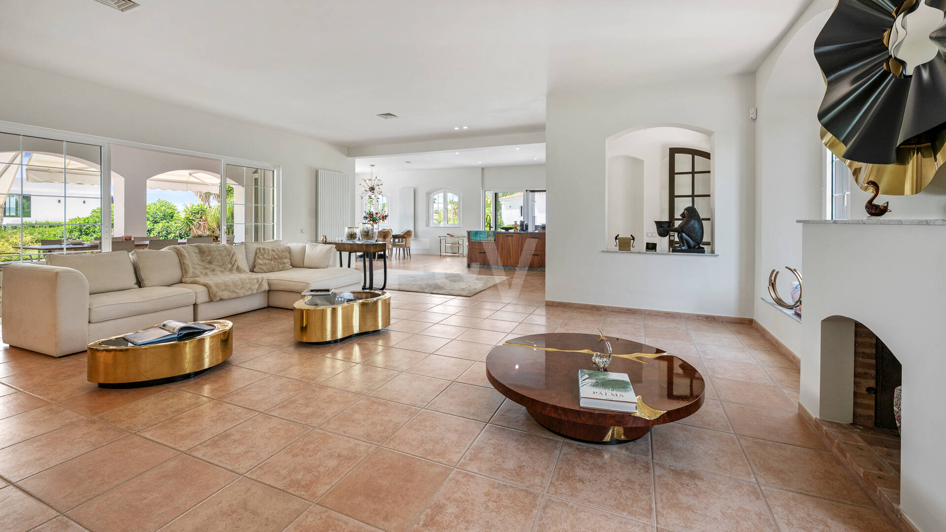 Villa familiar excepcional con vistas panorámicas al mar, cerca de la Milla de Oro de Marbella