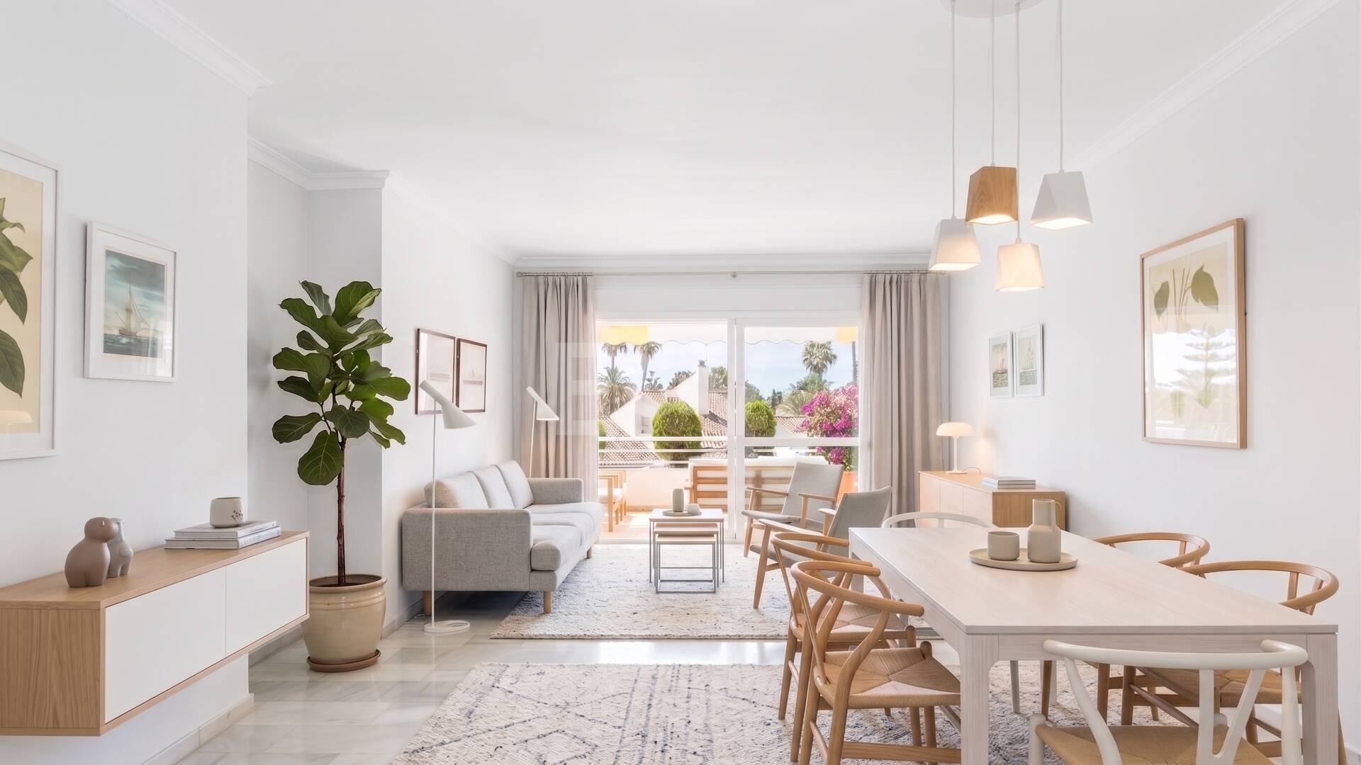Appartement spacieux dans un complexe de golf en première ligne à distance de marche de la plage