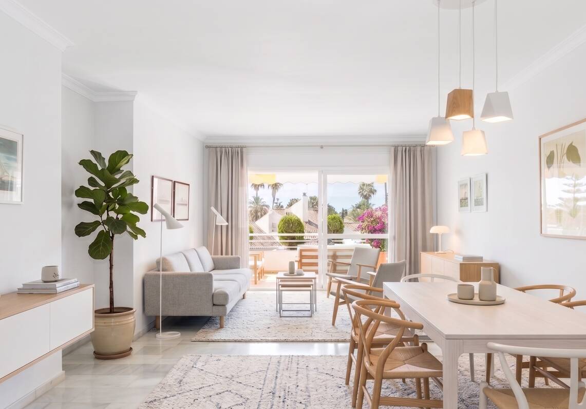 Appartement spacieux dans un complexe de golf en première ligne à distance de marche de la plage