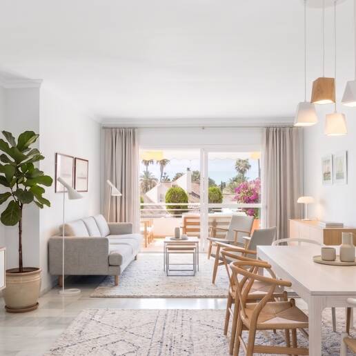 Appartement spacieux dans un complexe de golf en première ligne à distance de marche de la plage