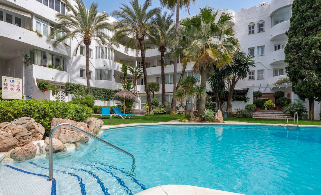 Lägenhet att hyra i Marbella Golden Mile