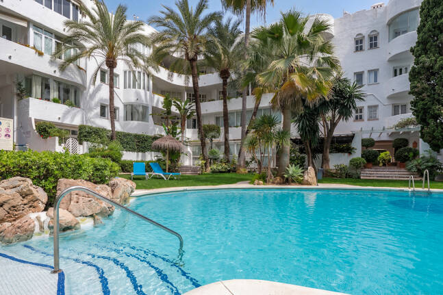 Lägenhet att hyra i Marbella Golden Mile