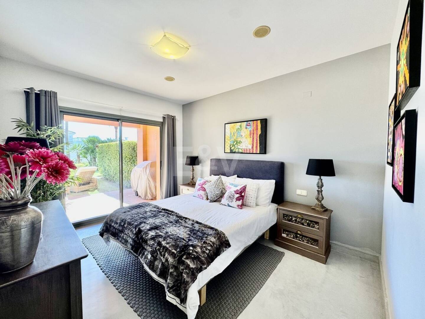 Exclusive Garden Apartment avec vue sur la mer panoramique et le golf