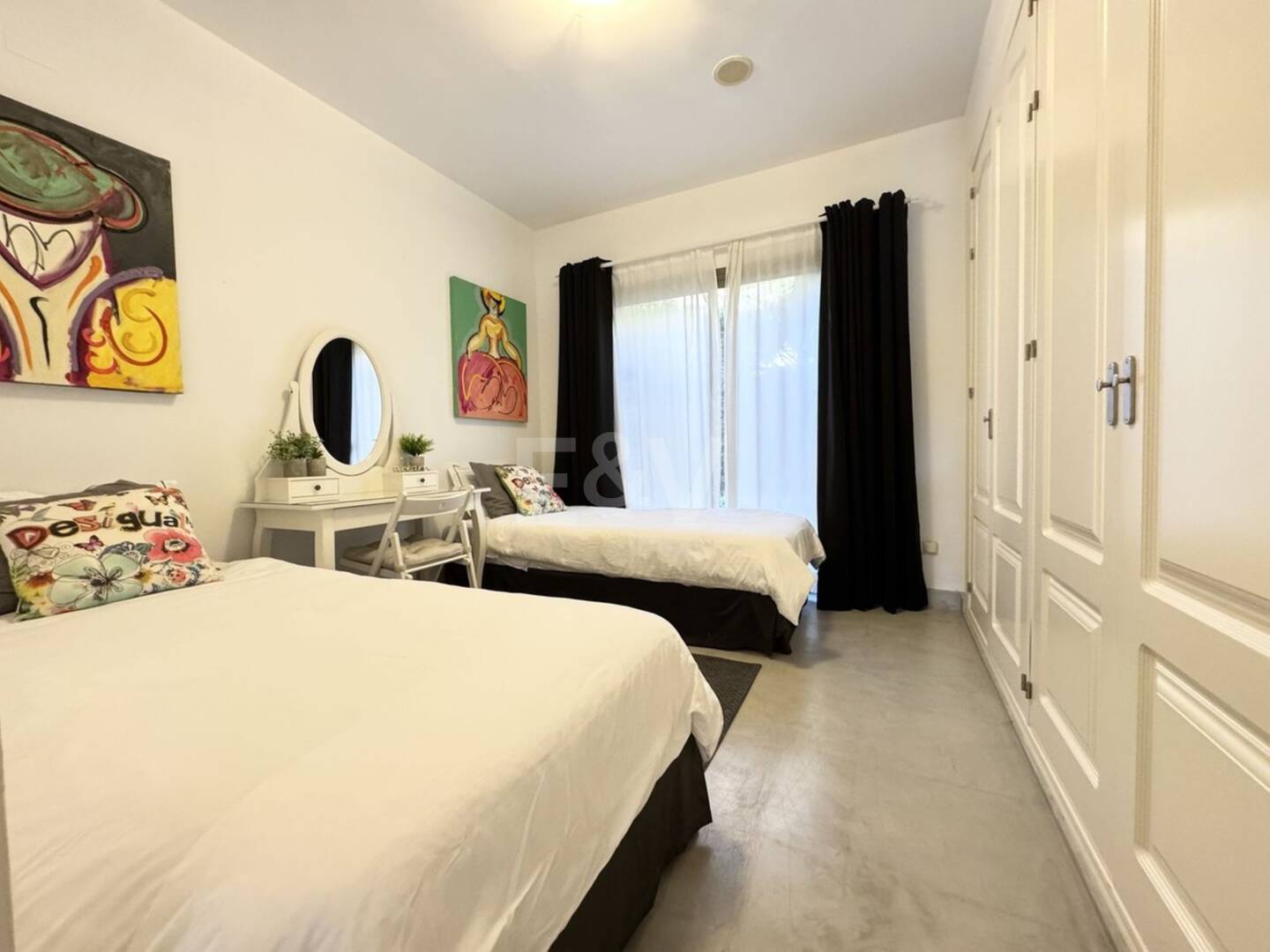 Exclusive Garden Apartment avec vue sur la mer panoramique et le golf