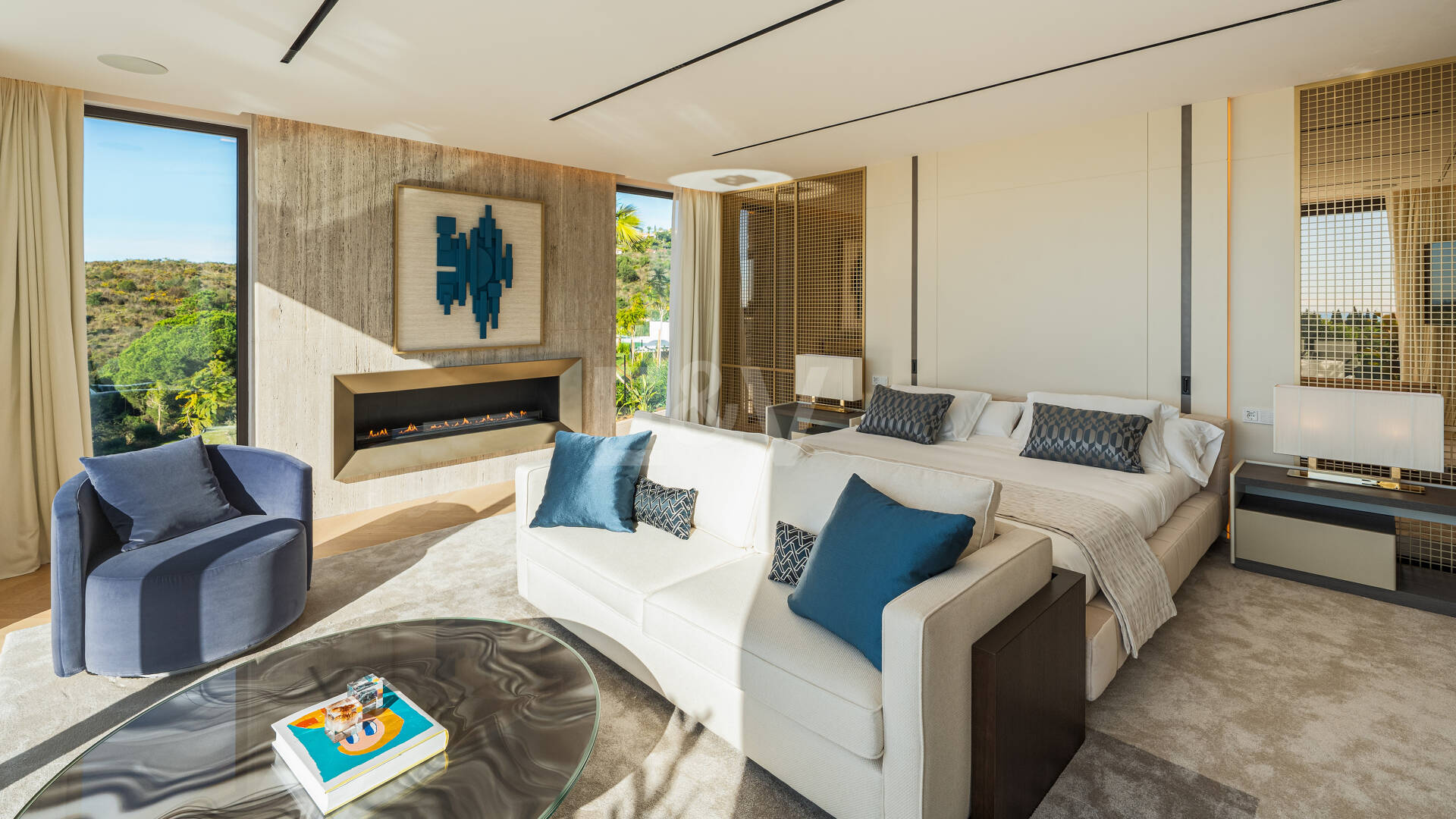 Spektakuläre Neubauvilla mit Meerblick im Marbella Hill Club