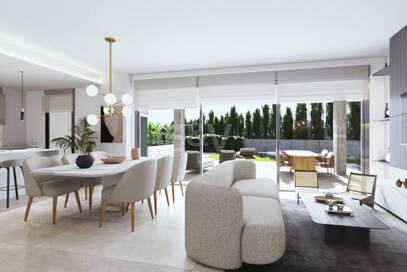 Modern Resort-Style Apartment with Panoramic Sea Views in Altos de Los Monteros