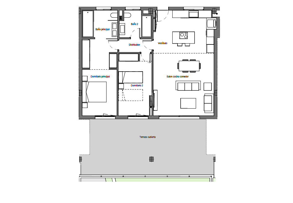 Moderno apartamento de estilo resort con vistas panorámicas al mar en Altos de Los Monteros