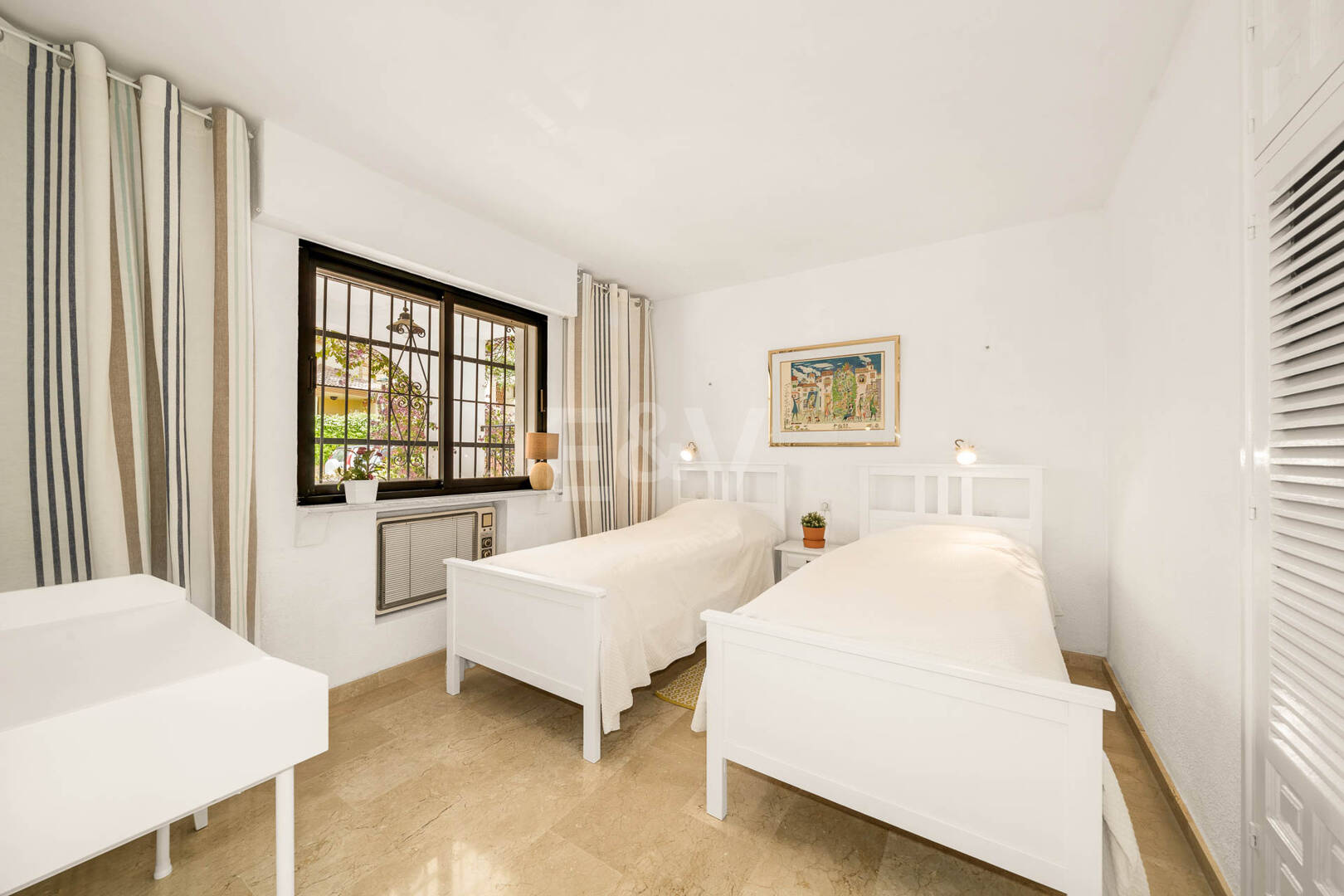 Rare Opportunity: Spacious Apartment with Garden, Pool & Sea Views