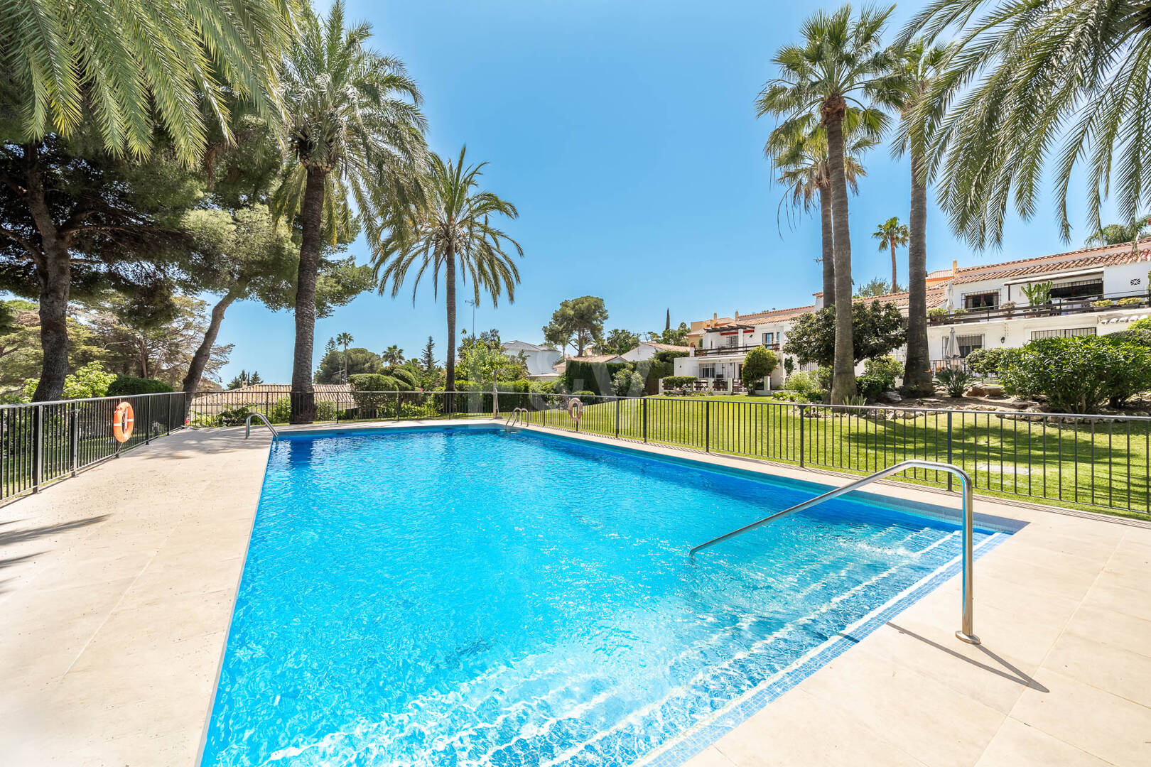 Rare Opportunity: Spacious Apartment with Garden, Pool & Sea Views