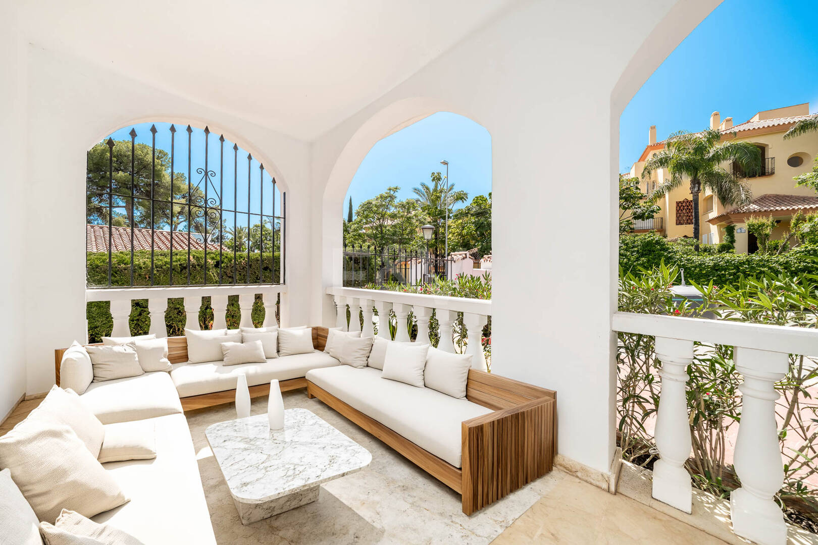 Rare Opportunity: Spacious Apartment with Garden, Pool & Sea Views