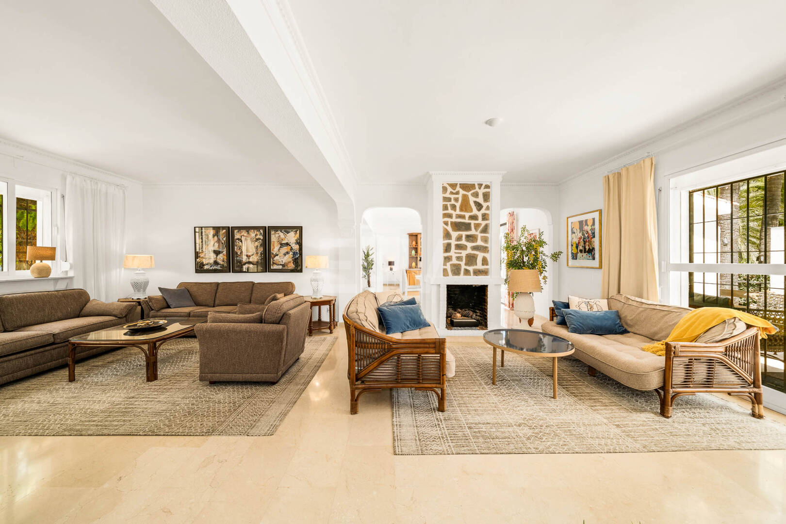 Rare Opportunity: Spacious Apartment with Garden, Pool & Sea Views