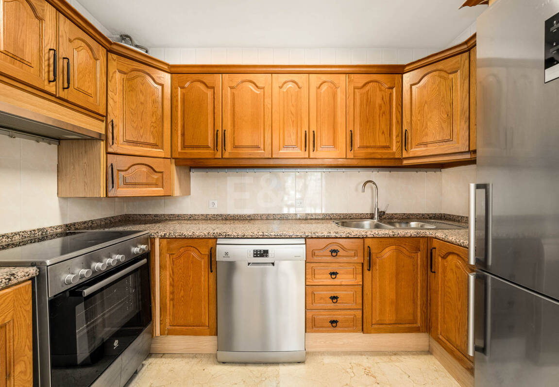 Rare Opportunity: Spacious Apartment with Garden, Pool & Sea Views