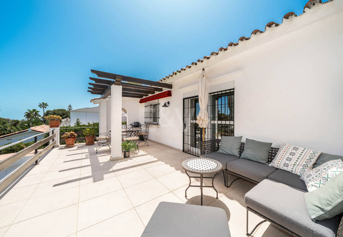Rare Opportunity: Spacious Apartment with Garden, Pool & Sea Views