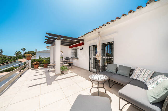 Rare Opportunity: Spacious Apartment with Garden, Pool & Sea Views
