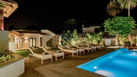 Villa att hyra i Marbella Golden Mile