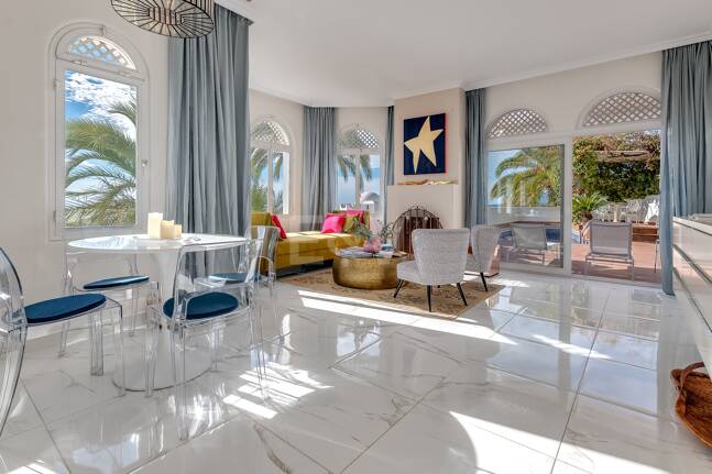 Appartement rez de chaussée à louer en Marbella Golden Mile, Marbella (Toutes les zones)