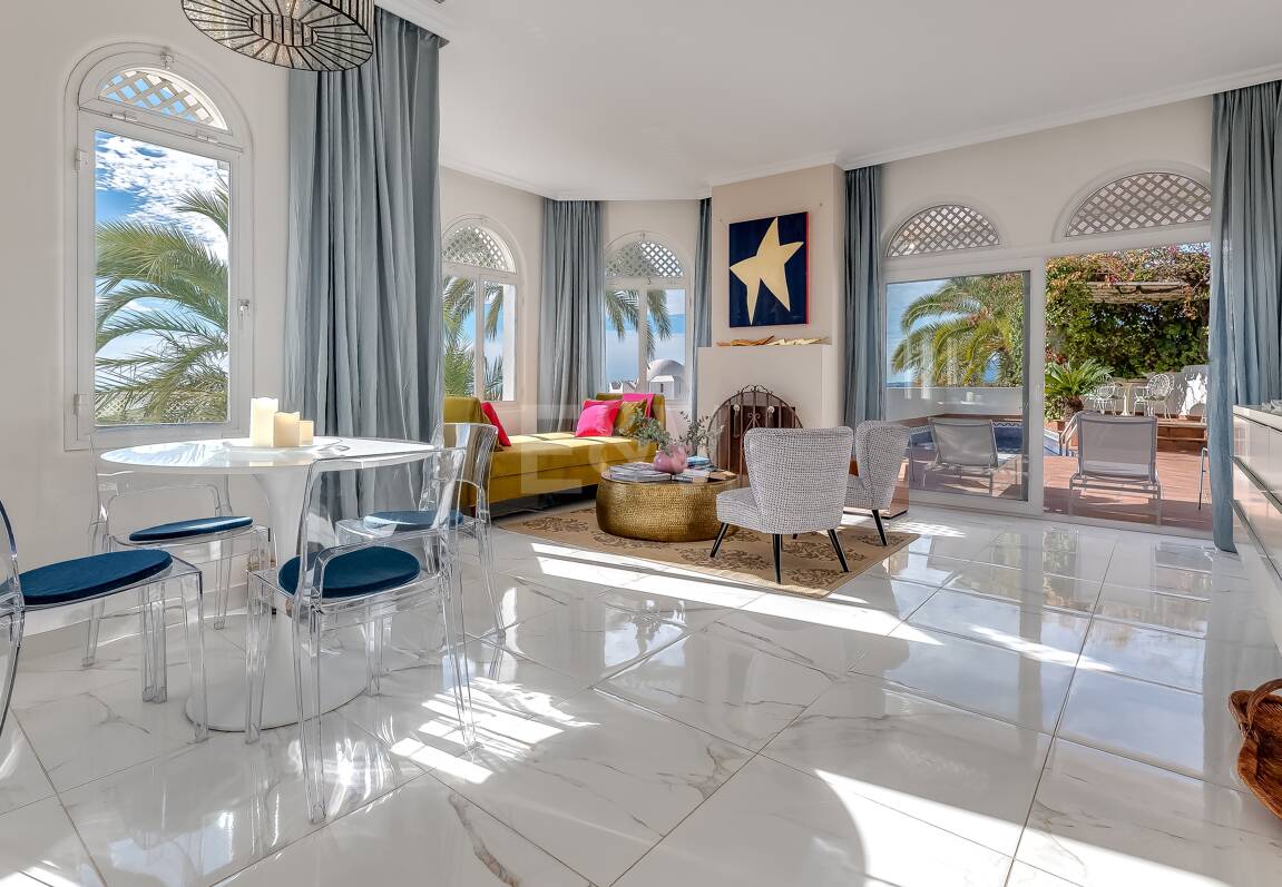 Appartement rez de chaussée à louer en Marbella Golden Mile, Marbella (Toutes les zones)