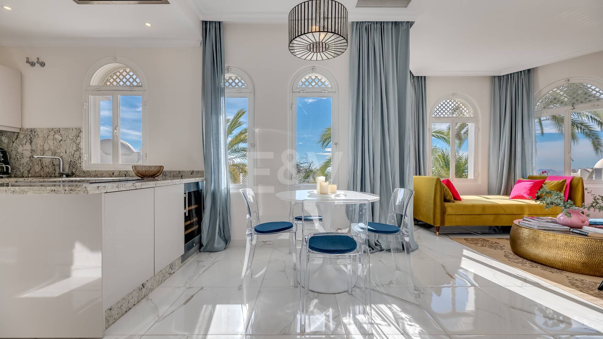 Appartement rez de chaussée à louer en Marbella Golden Mile, Marbella (Toutes les zones)