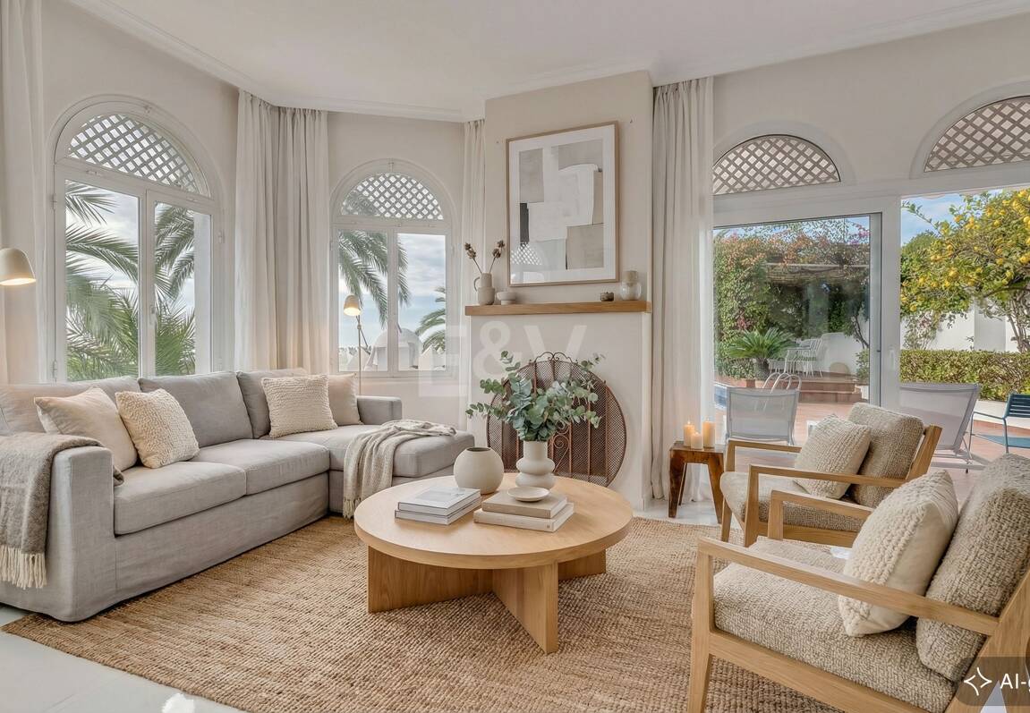 Appartement rez de chaussée à louer en Marbella Golden Mile, Marbella (Toutes les zones)
