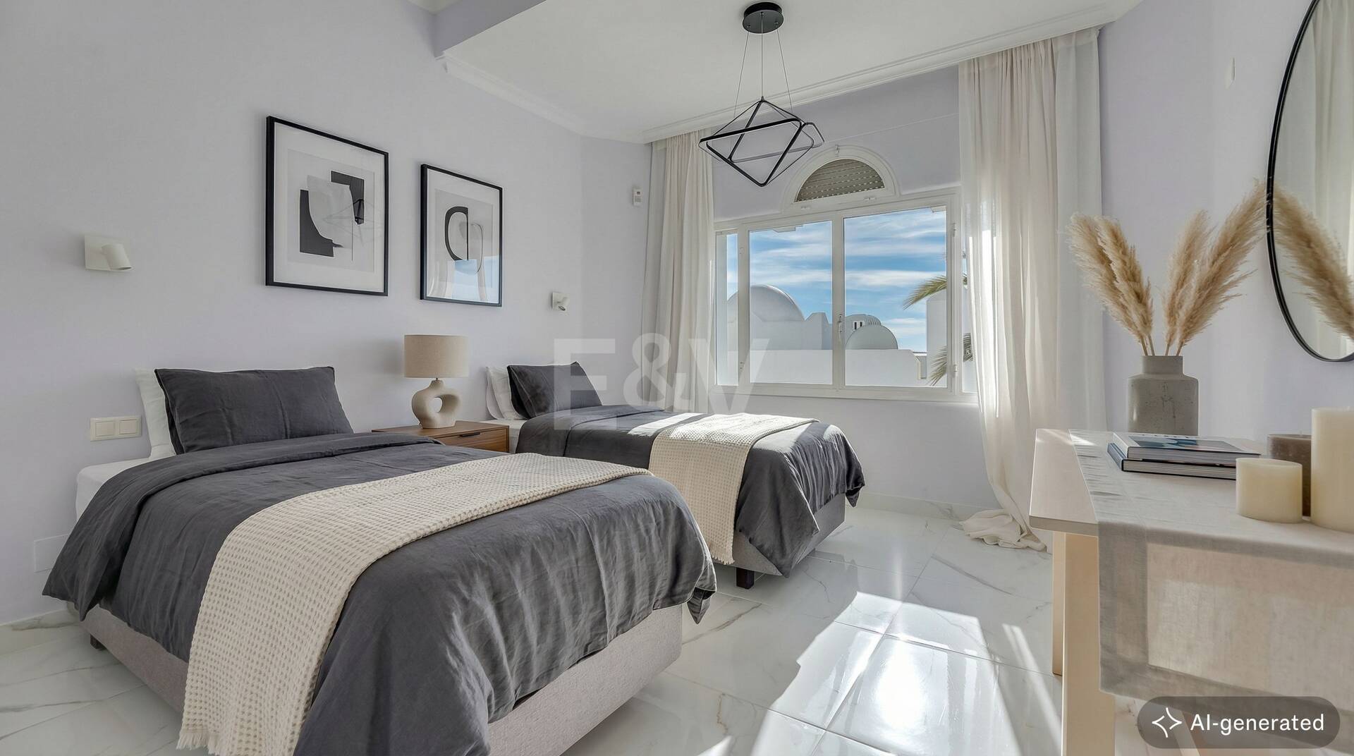 Appartement rez de chaussée à louer en Marbella Golden Mile, Marbella (Toutes les zones)