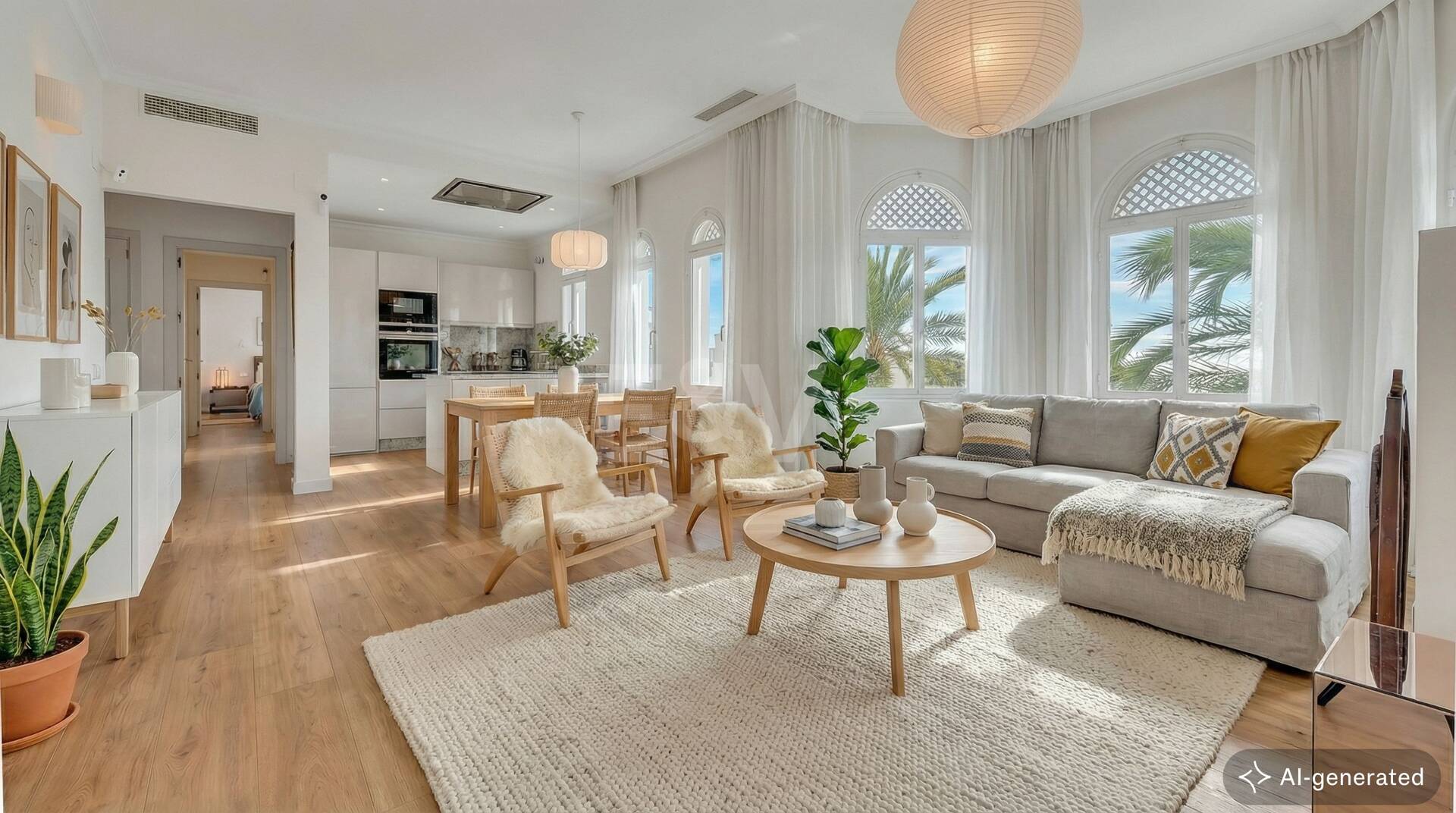 Appartement rez de chaussée à louer en Marbella Golden Mile, Marbella (Toutes les zones)