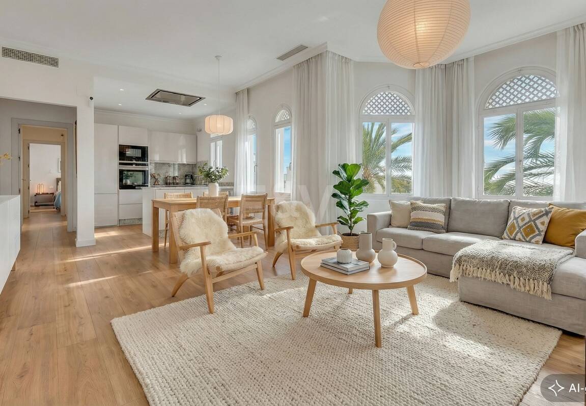 Appartement rez de chaussée à louer en Marbella Golden Mile, Marbella (Toutes les zones)